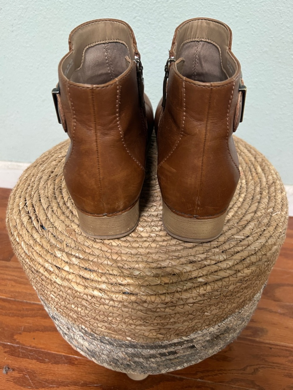 DANSKO Size 38 Brennan Women's Leather Ankle Boots with Buckle Strap - Picture 3 of 4
